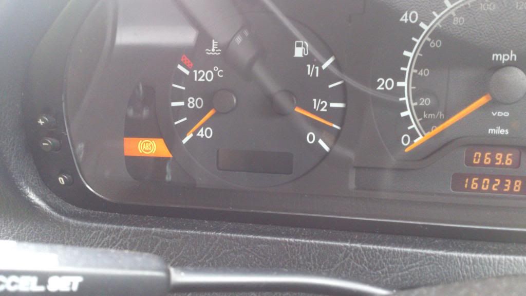 Mercedes w202 bas asr warning light